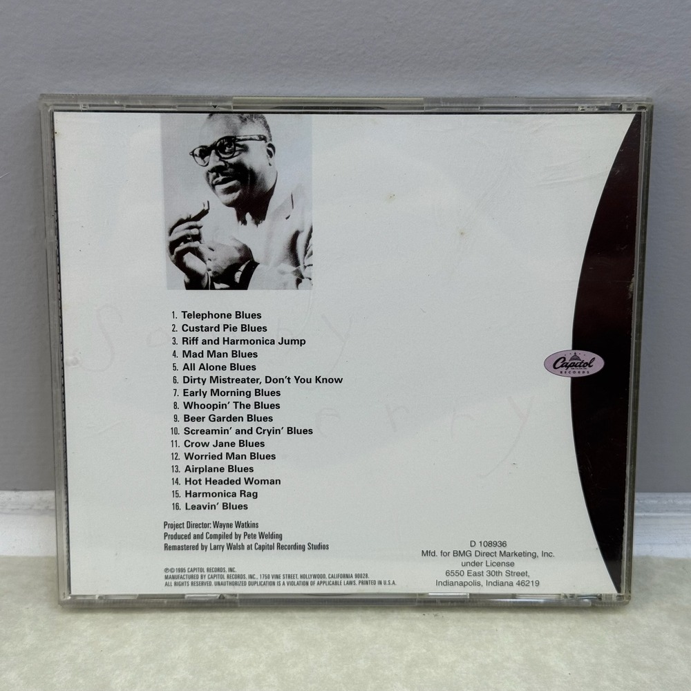 Sonny Terry: Whopin‎ The Blues The Capitol Recordings 1947 1950 CD Blues - Picture 2 of 5